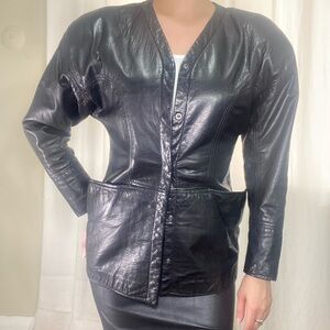 80’s Leather Jacket Danier